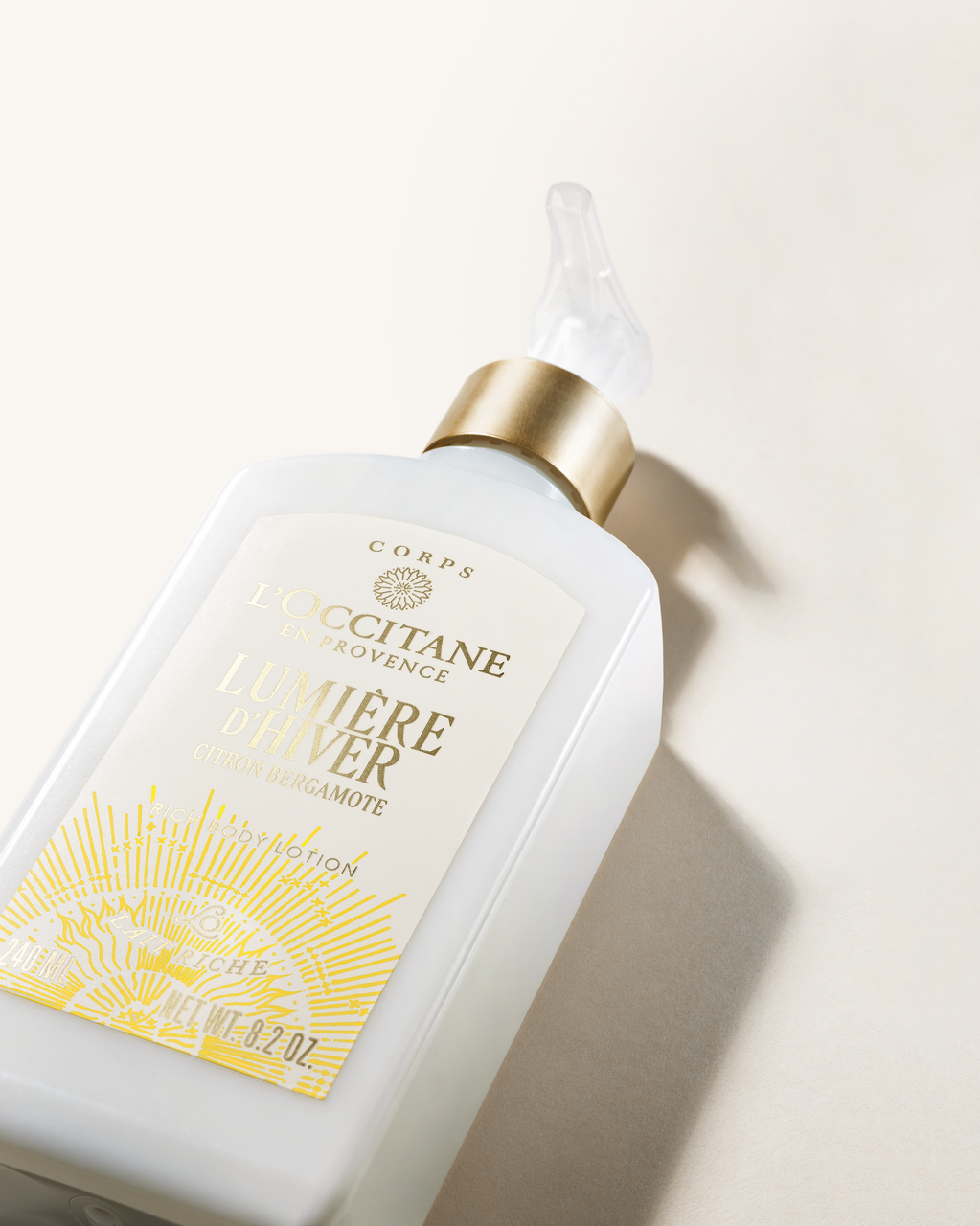 Telové mlieko Lumière d'Hiver 240 ml