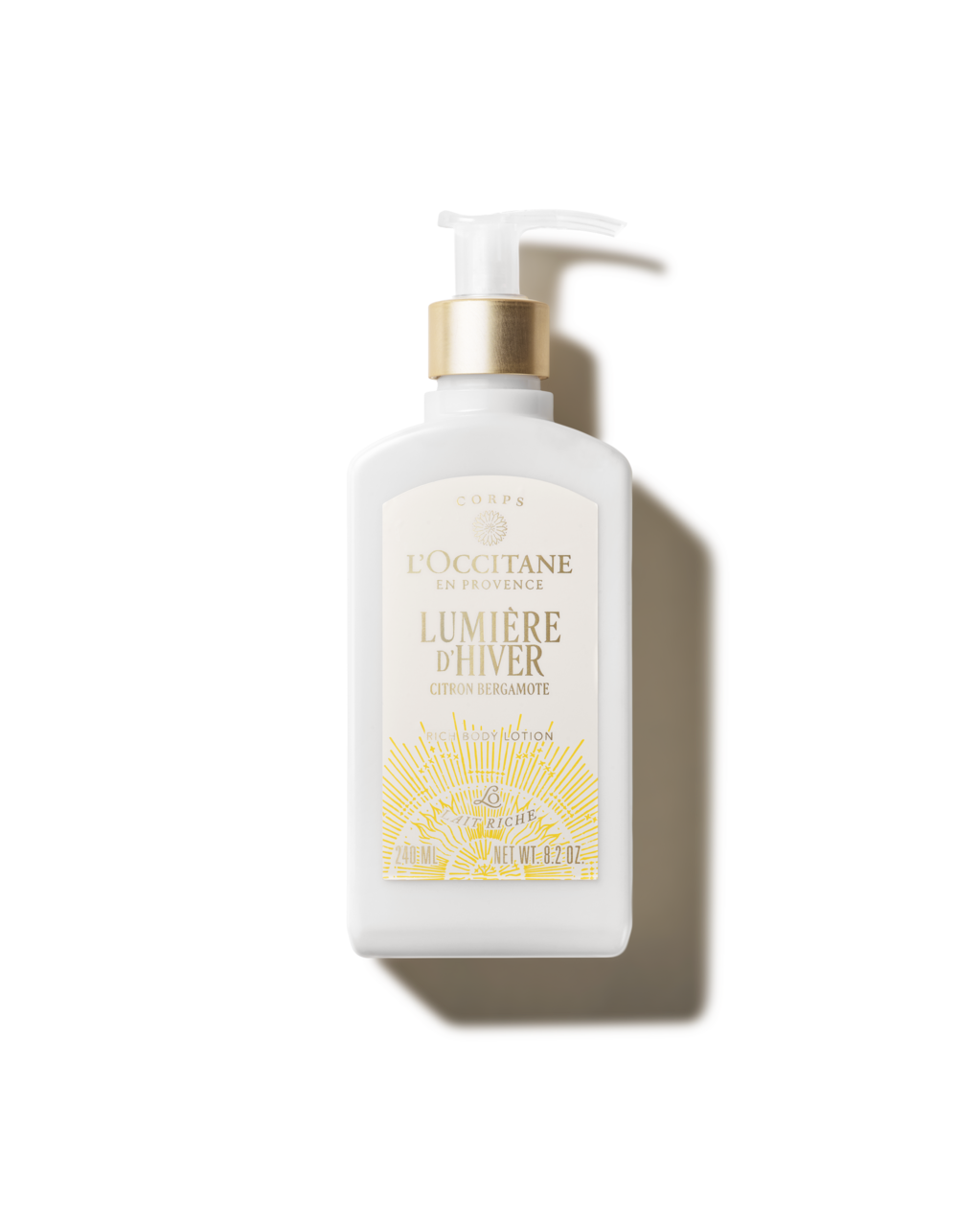 Telové mlieko Lumière d'Hiver 240 ml