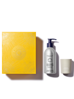 Sada tekuté mydlo a sviečka