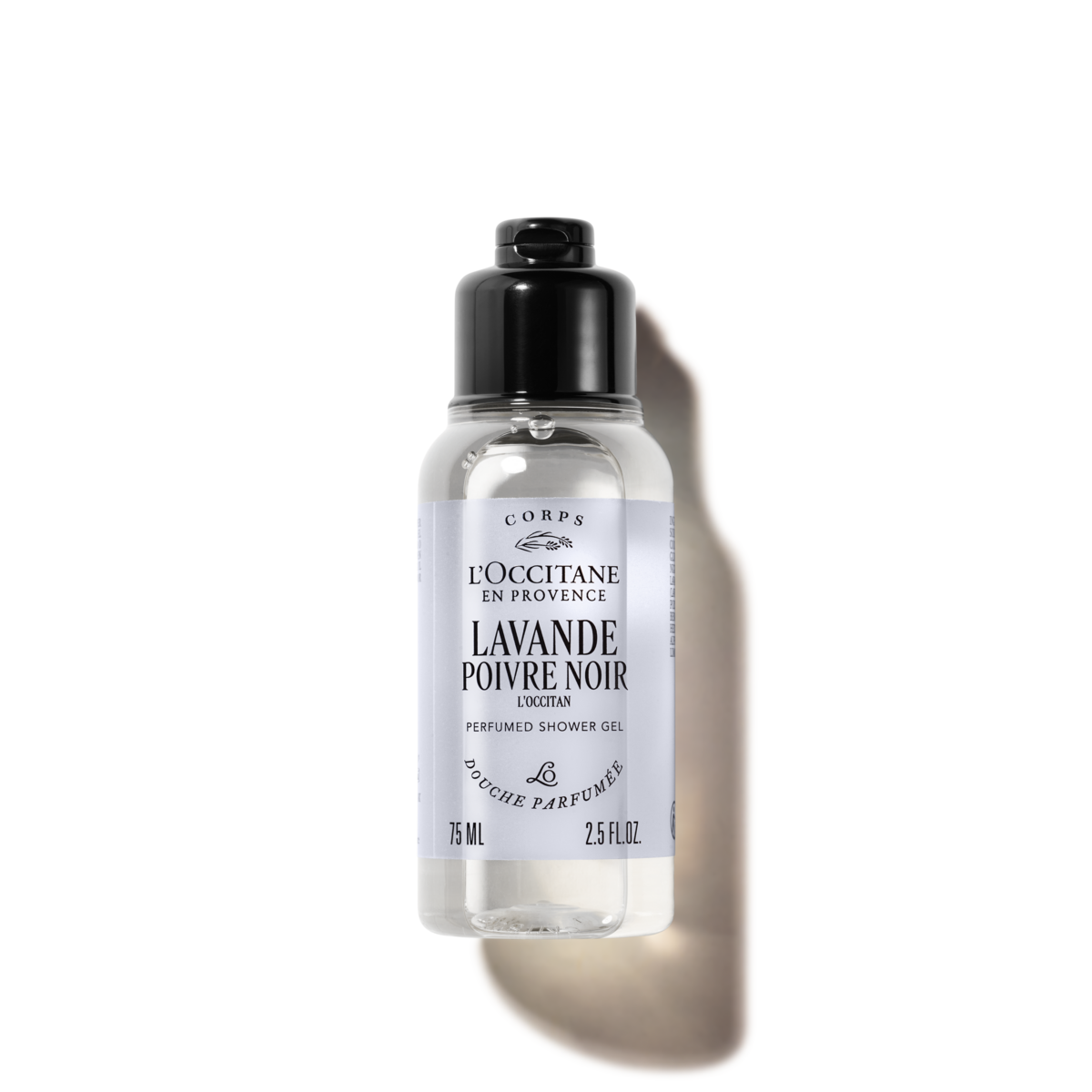 Sprchovací gél Lavande Poivre Noir 75 ml (L'Occitan)