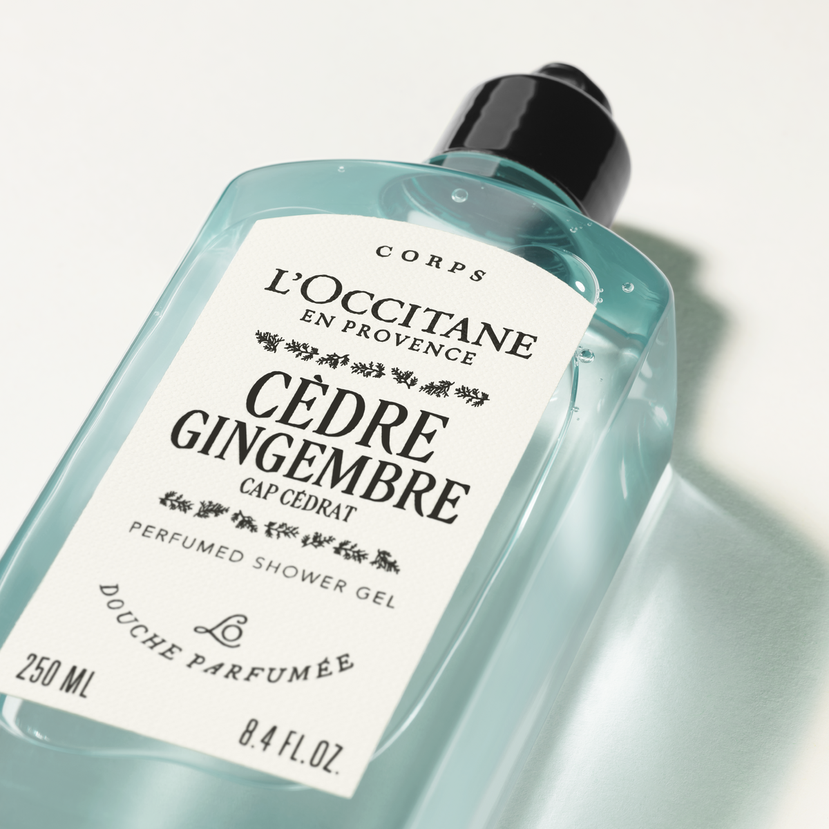 Sprchovací gél Cèdre Gingembre (Cap Cédrat)