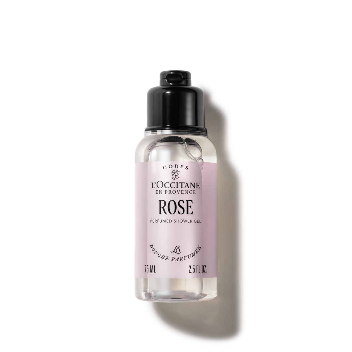 Sprchovací gél Rose 75 ml (Ruža)