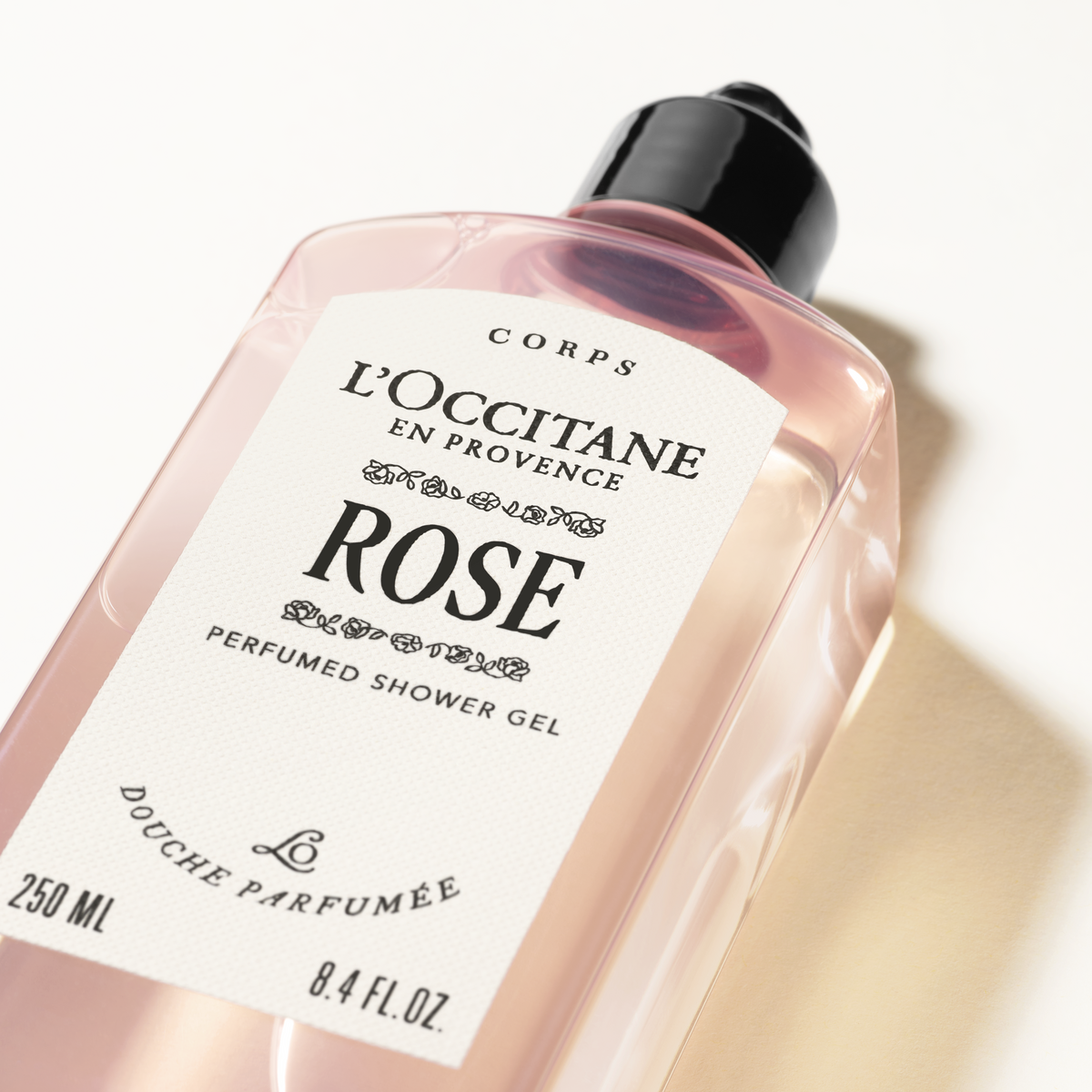 Sprchovací gél Rose 250 ml (Ruža)