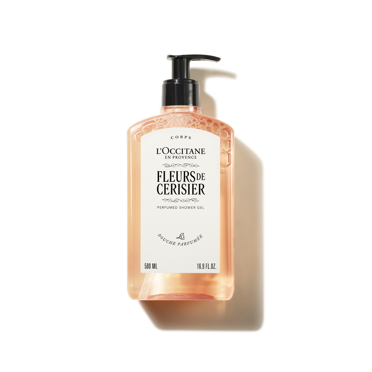 Sprchový gél Fleurs de Cerisier (Čerešňový kvet) 500 ml