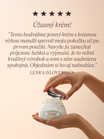 Spevňujúci telový krém Mandľa