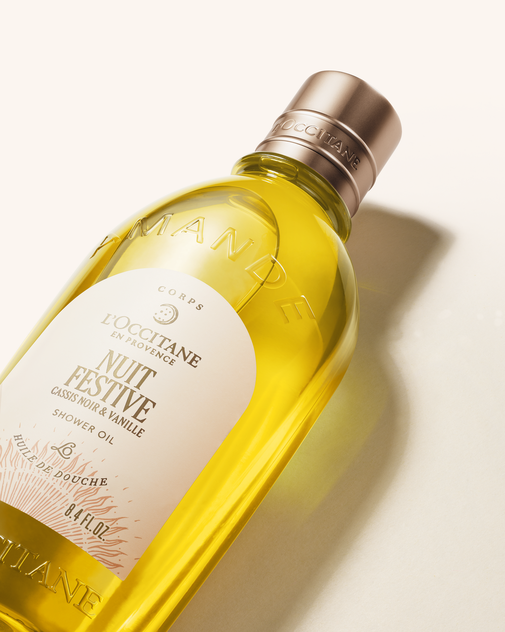 Sprchovycí olej Nuit Festive 250 ml