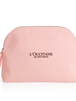 Ružová kozmetická taštička