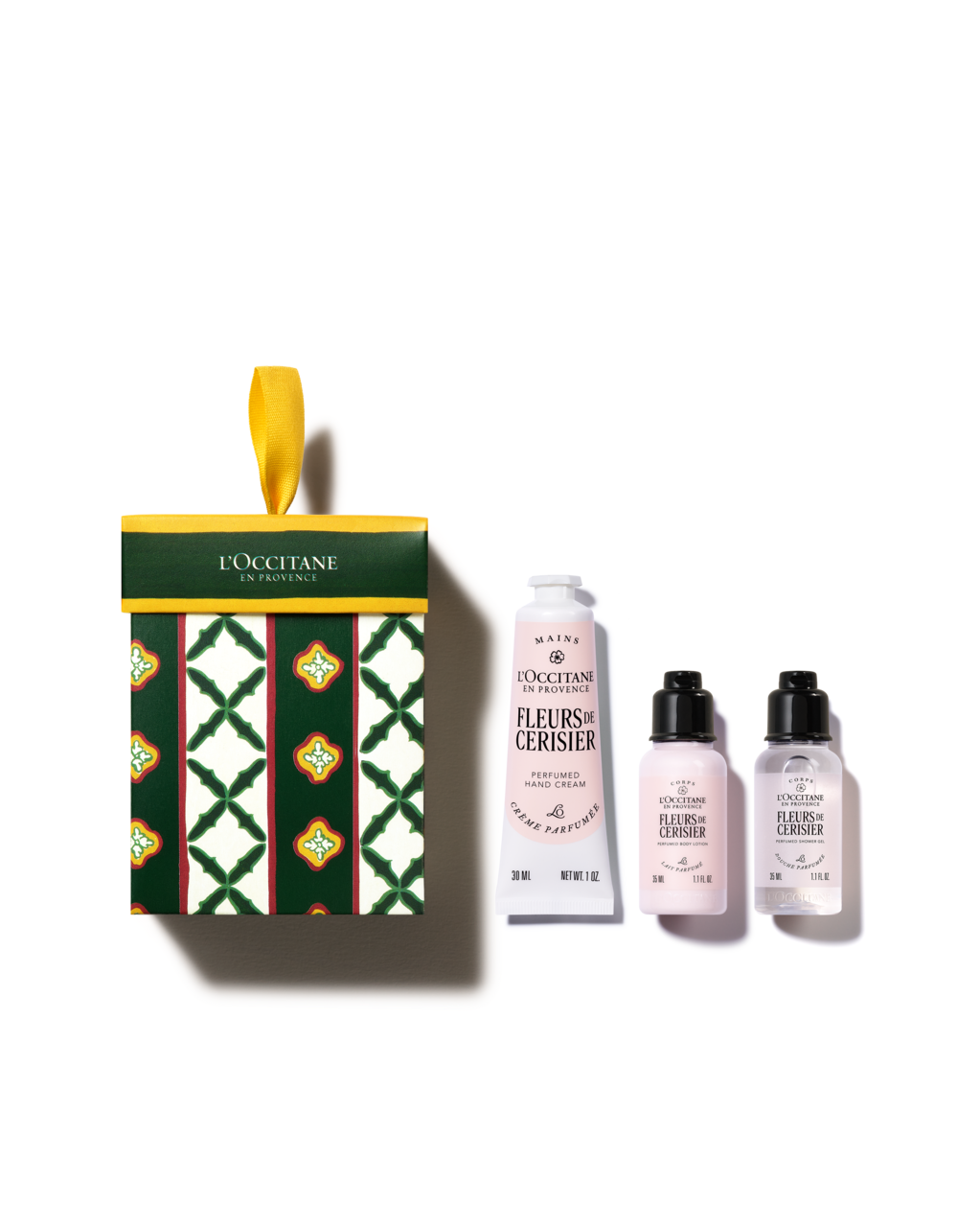 ORNAMENT FLEURS DE CERISIER - Illustration 1