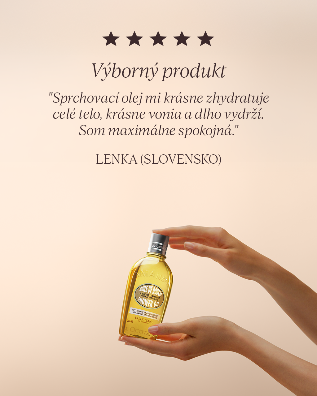 Sprchovací olej Mandľa 75 ml