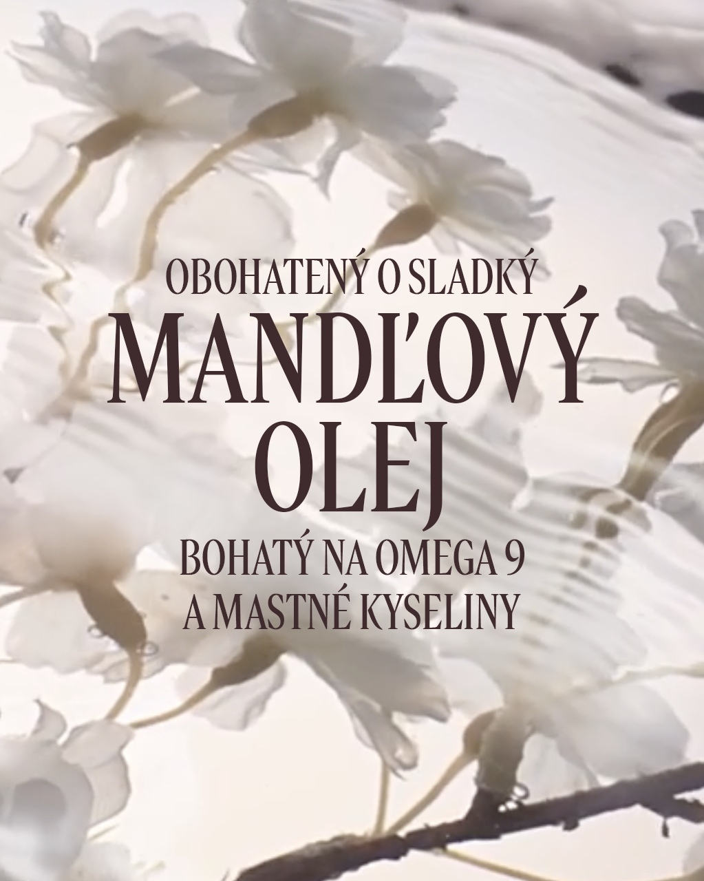 Spevňujúci telový krém Mandľa