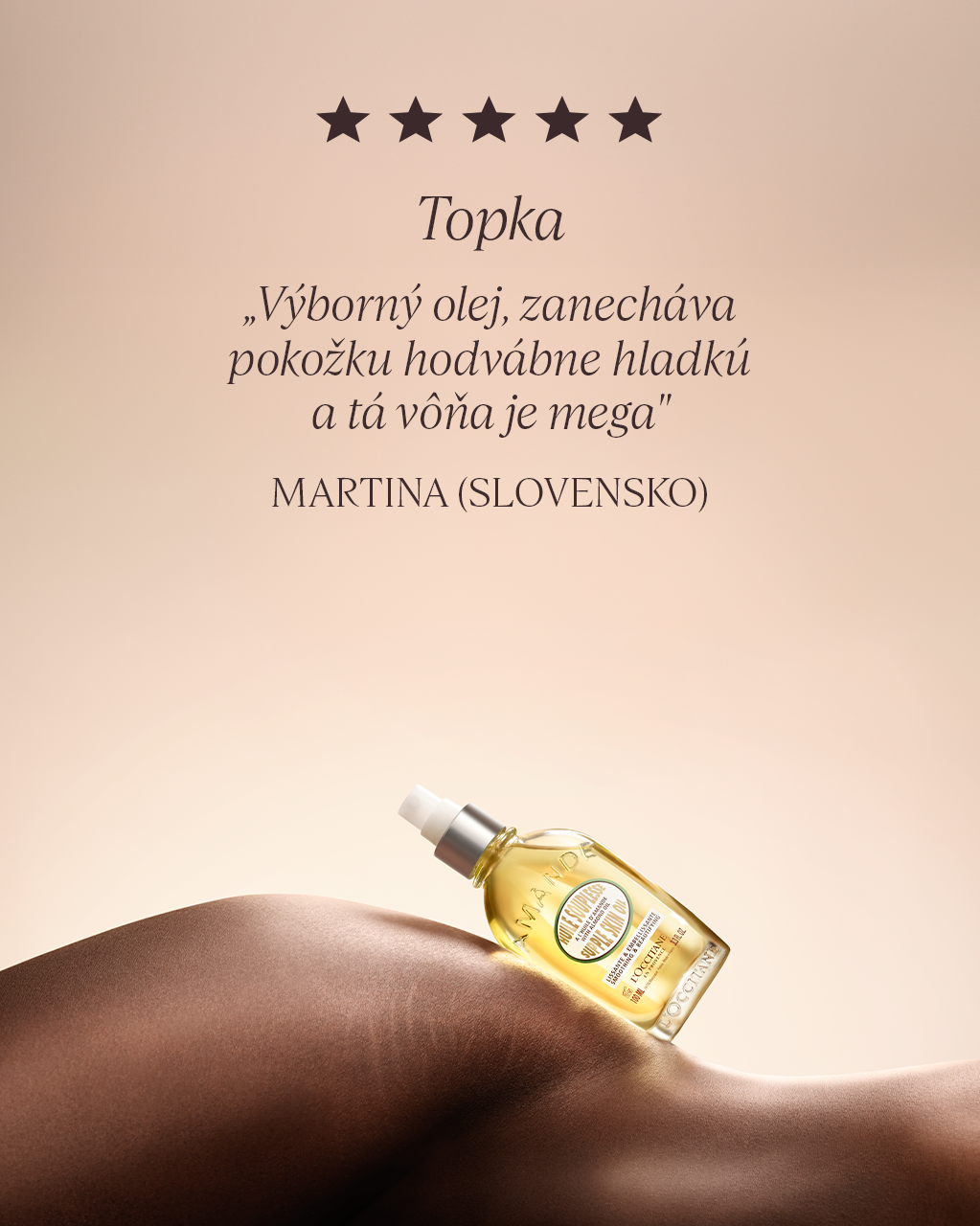 Spevňujúci telový olej Mandľa 50 ml