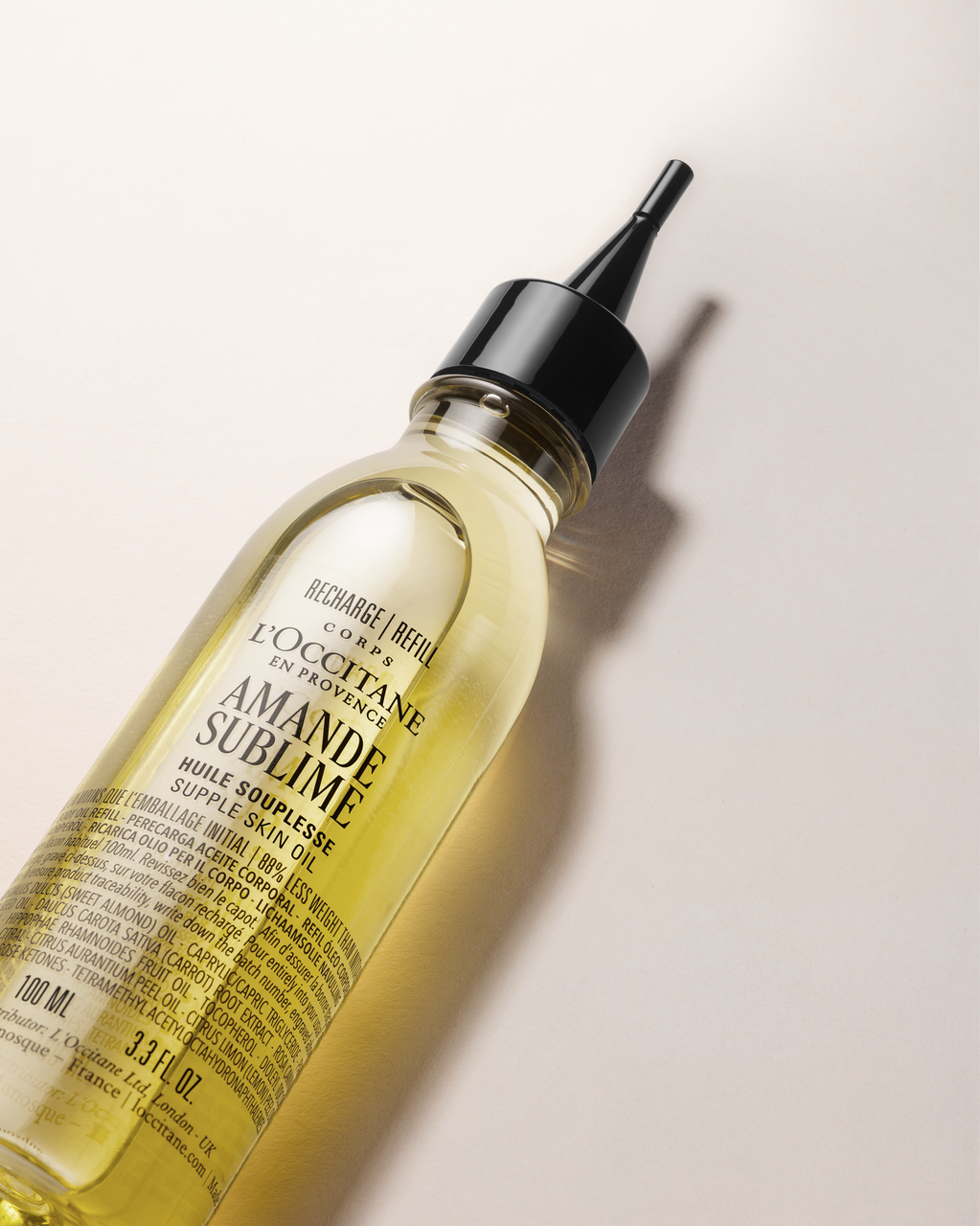 Spevňujúci telový olej Amande Sublime (Mandľa) náhradná náplň