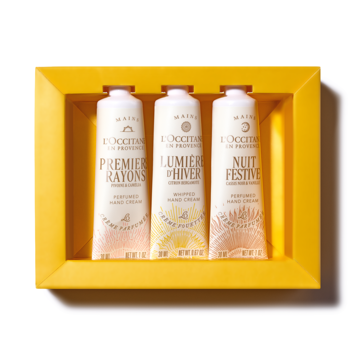 Balíček za špeciálnu cenu - Trio krémov na ruky z limitovanej kolekcie