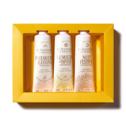 Balíček za špeciálnu cenu - Trio krémov na ruky z limitovanej kolekcie