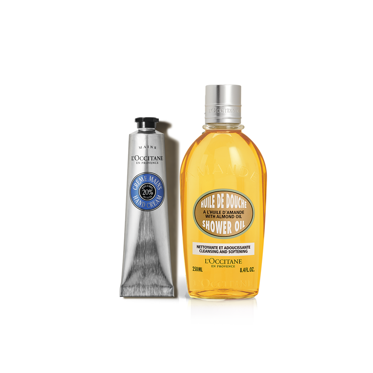 Balíček za špeciálnu cenu - Ikonické duo Mandľa & Karité Confort (Bambucké maslo)