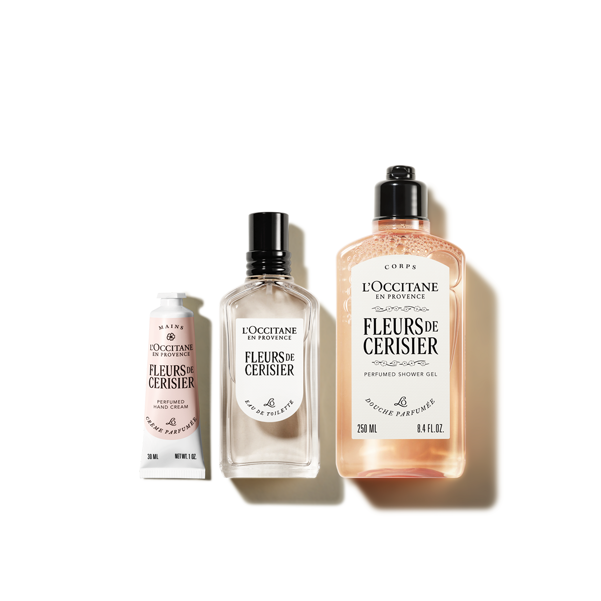 Balíček za špeciálnu cenu - Trio Fleurs de cerisier (Čerešňový kvet)