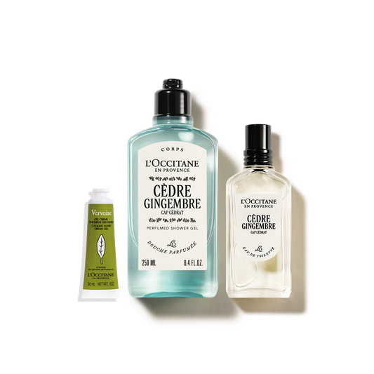 Balíček za špeciálnu cenu - Trio Cèdre Gingembre (Cap Cédrat)