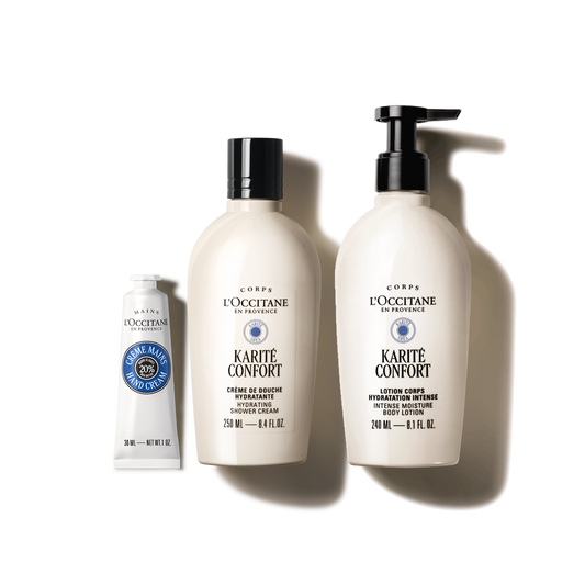 Balíček za špeciálnu cenu - Trio Karité Confort (Bambucké maslo)