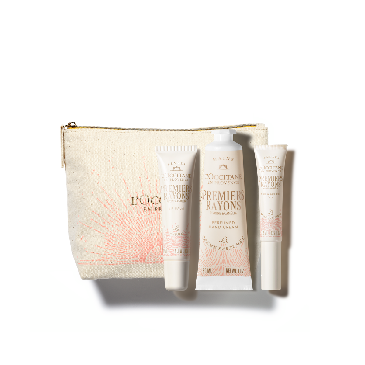 Balíček za špeciálnu cenu - Premiers Rayons trio s taštičkou