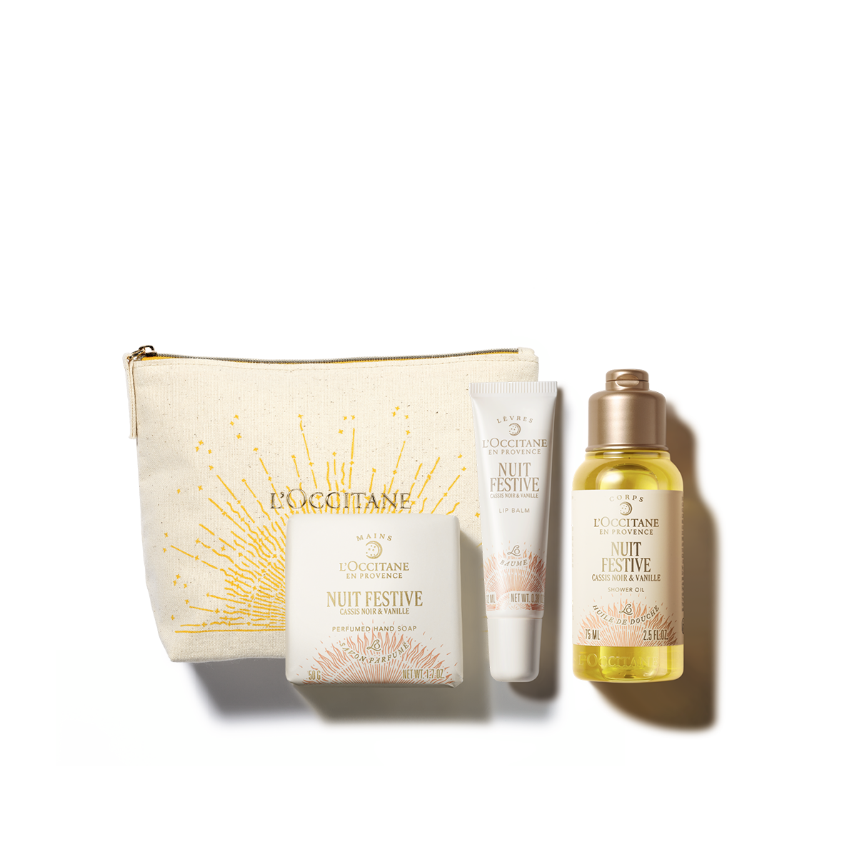 Balíček za špeciálnu cenu - Nuit Festive trio s taštičkou