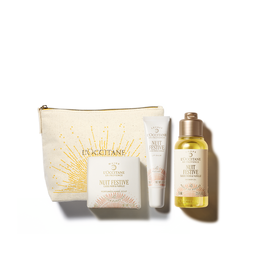 Balíček za špeciálnu cenu - Nuit Festive trio s taštičkou