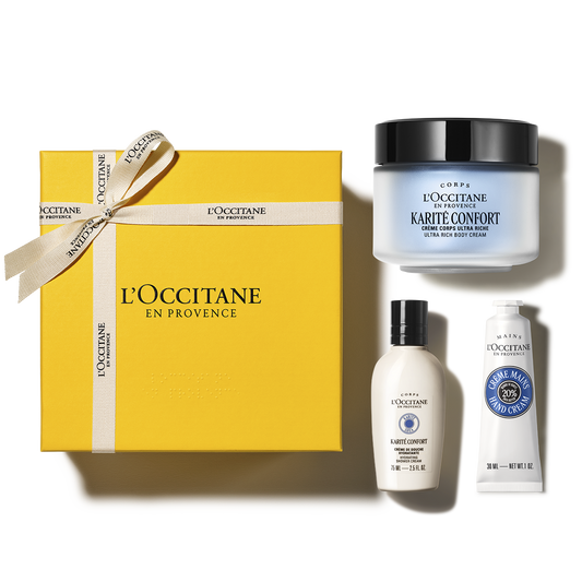Balíček za špeciálnu cenu - Trio Karité Confort (Bambucké maslo)