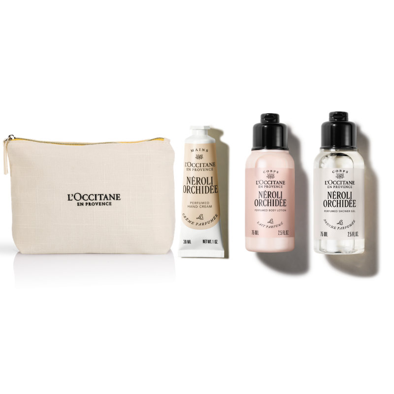 Balíček za špeciálnu cenu - Trio Néroli Orchidée s taštičkou